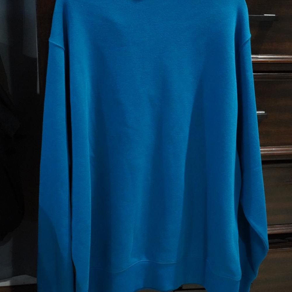 Nike Men's Zip-Up Sweater in Blue - Picture 5 of 5